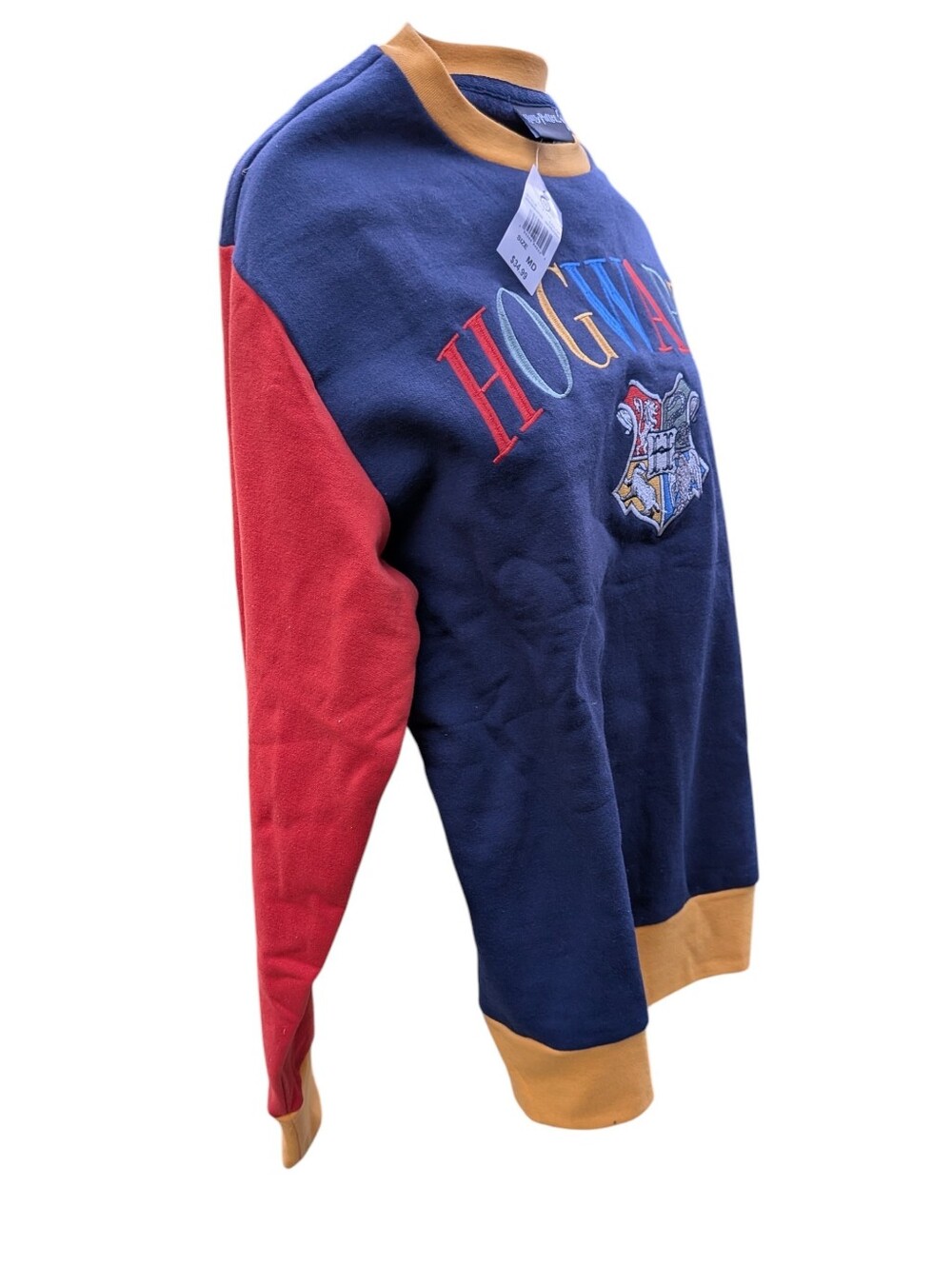 Genuine Harry Potter Hogwarts Multicolor Sweatshirt, Men's/Unisex Size Medium - Picture 4 of 5